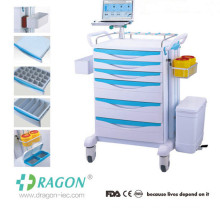 DW-FC003 Cheap Multifunctions hospital crash cart medical trolley